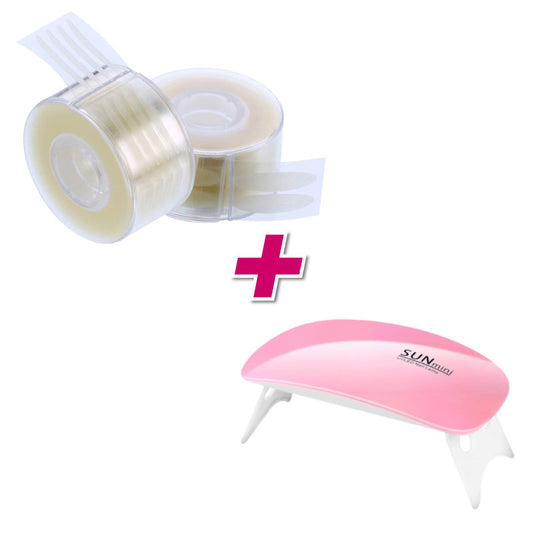 ¡KIT Cinta Adhesiva para parpados + Lámpara UV!