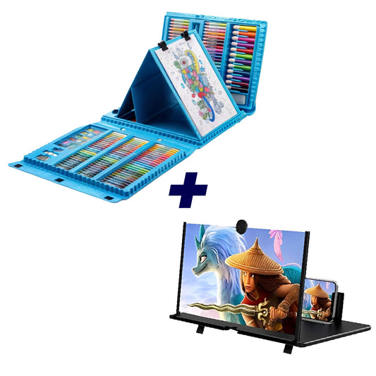 ¡KIT PARA NIÑOS! Amplificador + Set de arte